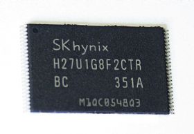 H27U1G8F2CTR-BC 128 Mb (2048+64 bytes) , 3.3V, TSOP-48, NAND. 